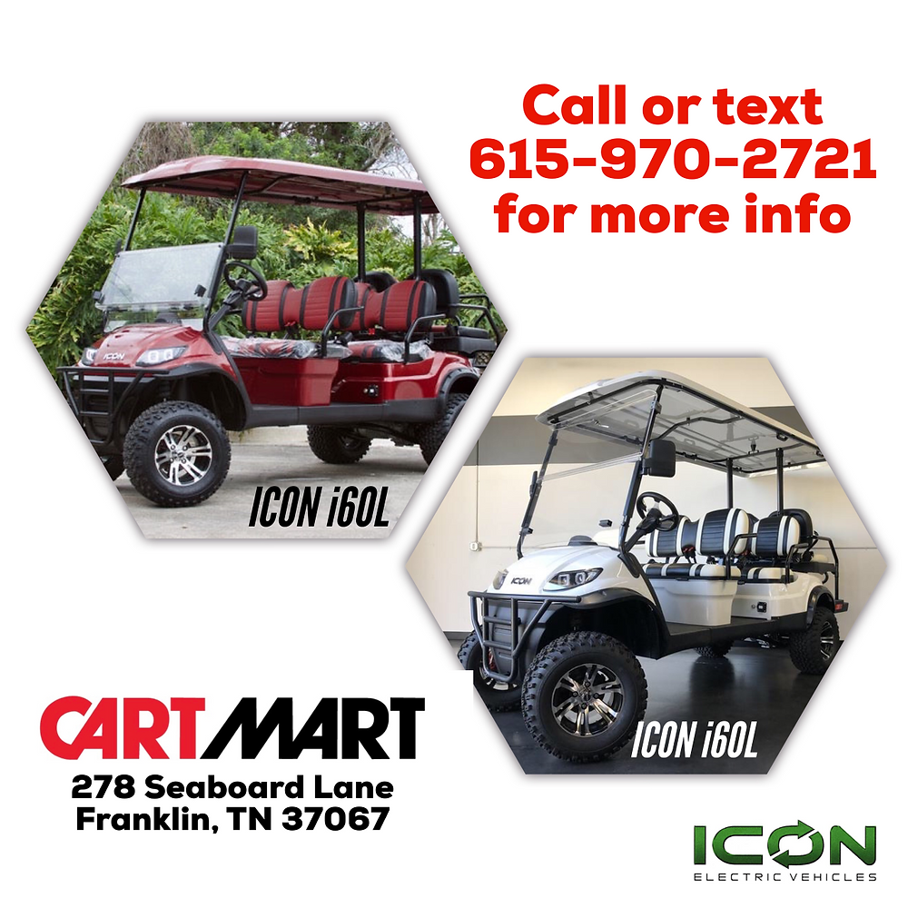 street legal golf carts for sale in Tennessee - Cart Mart