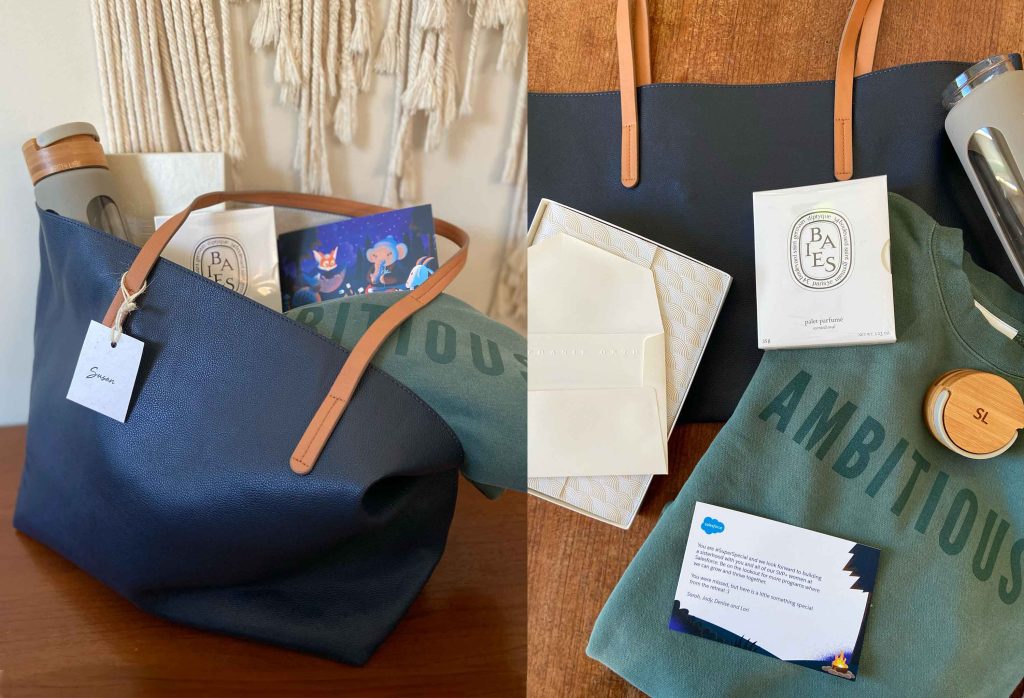 salesforce gift artisan client gift box for women